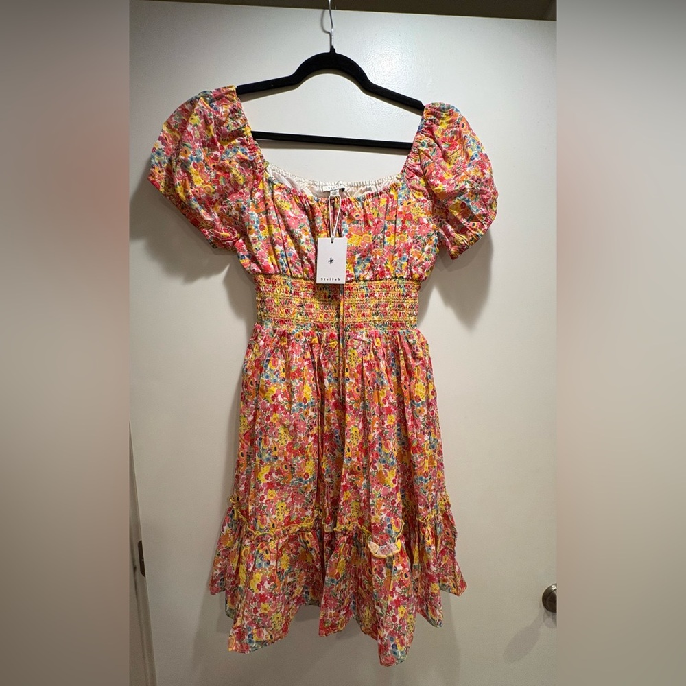 NWT Stellah Floral Mini Dress
